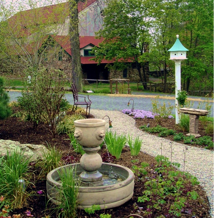 Mansion in May, Fountain Birdhouse