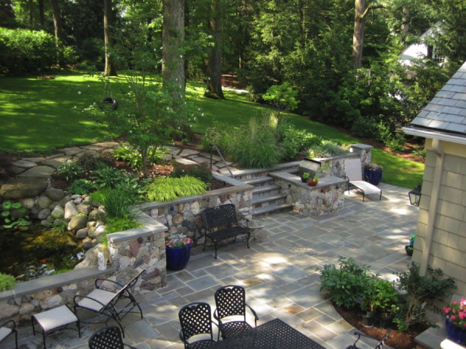 Patio Pond and Garden Summit
