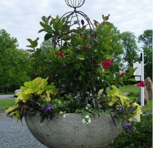 Planter at Mansion Garden